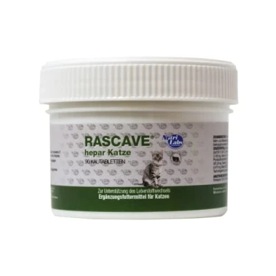 Afbeelding van Nutrilabs Rascave Hepar Kat 90 tabletten