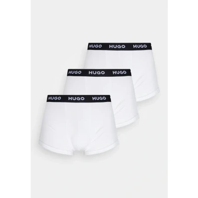 Afbeelding van HUGO BOSS heren Boxershorts met logoband in 3 pack de kleur Zwart, maat: S