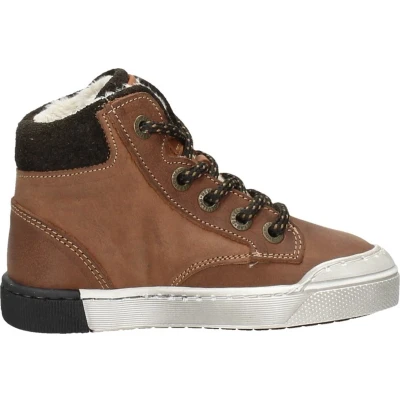 Afbeelding van Develab Veterschoenen Hoog cognac Maat 22