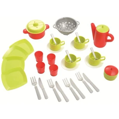 Afbeelding van Ecoiffier 100% Chef Servies Set in Tas