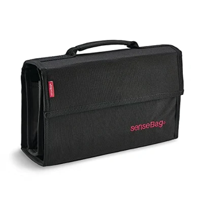 Image de transotype Portefeuille &#039;senseBag&#039; pour 72 marqueurs, noir