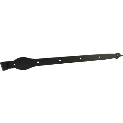 Afbeelding van GB Heng recht voor pen ø16 800mm 45x6mm staal zwart epoxy