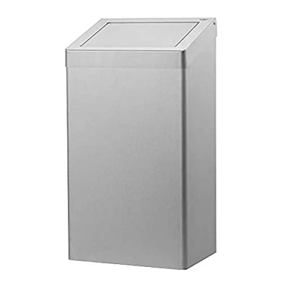 Afbeelding van Dutch Bins Afvalbak 50 liter RVS