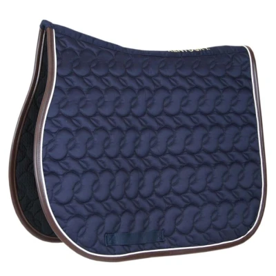 Afbeelding van Kentucky Zadeldekje Absorb Navy/White/Bruin Full