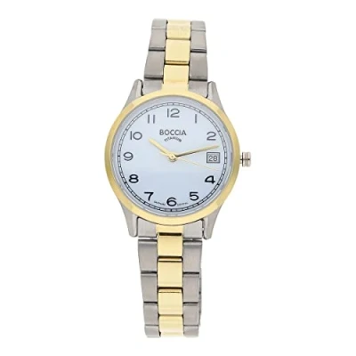 Afbeelding van Boccia Titanium 3324.02 Dames Horloge 31 mm