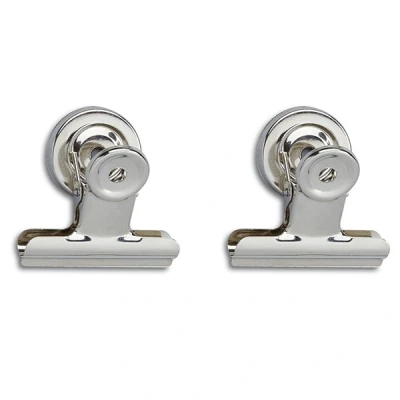 Image de Maul briefklemmer mit kraftmagnet, breite 50 mm, nickel 2185096