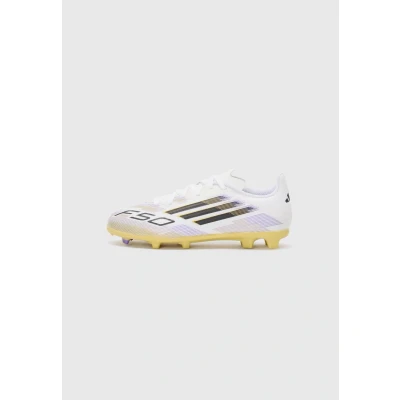 Afbeelding van adidas Performance F50 League Sneakers laag Ftwr white/core black/goldcoloured voor kinderen, Maat: 29, black/gold coloured