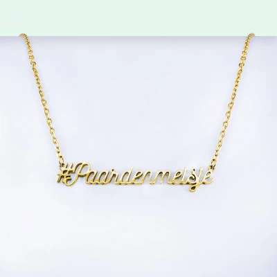 Afbeelding van Ponytail&amp;Co Ketting Paardenmeisje Esra de Ruiter Goud
