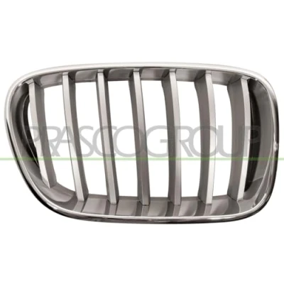 Afbeelding van PRASCO BM8042013 Grille Auto rechts Titanium, Chroom BMW: X3