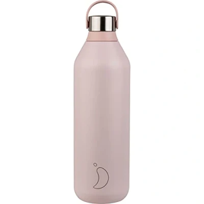 Afbeelding van Chillys Series 2 Drinkfles Thermosfles 1000ml Blush Pink