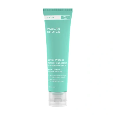 Afbeelding van Paula&#039;s Choice Calm Barrier Protect Mineral Sunscreen SPF 30 Dagcrème 60 Ml