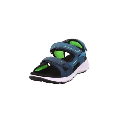 Afbeelding van Superfit Criss Cross sandalen voor jongens, Blauw turquoise 8050