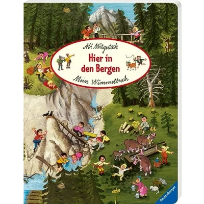 Afbeelding van Mein Wimmelbuch: Hier in den Bergen