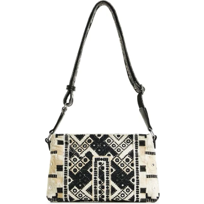 Afbeelding van Desigual Schoudertas Bols Tulum Rounded Raw V Beige