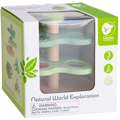 Afbeelding van Classic World Houten Insecten en Ontdekset, 2dlg.