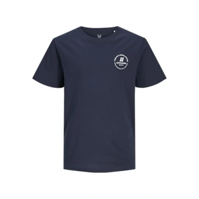 Image de JACK &amp; JONES Jjeswift Tee Ss Noos Jnr T shirt pour garçon, Blazer bleu marine., 128