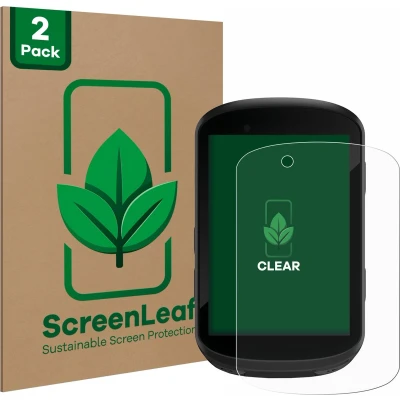 Afbeelding van ScreenLeaf Screenprotector voor Garmin Edge 530 / 830 Duurzame schermbescherming Folie Beschermfolie transparant (2 Stuks)