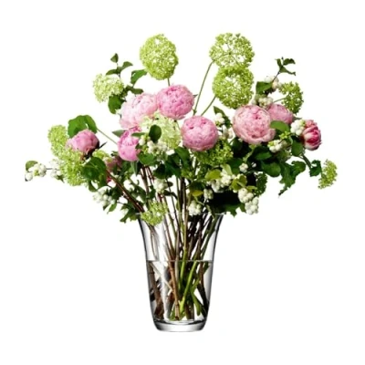 Afbeelding van L.S.A. Flower Vaas 23 cm Transparent / Glass