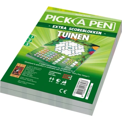 Afbeelding van 999 Games Pick a Pen Tuinen Scoreblokken