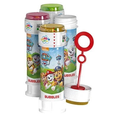 Afbeelding van DULCOP Paw Patrol/Paw Patrol bubbels zeepbellen 60 ml 047709 wit kunststof officiële licentie speelgoed voor kinderen buitenspel vanaf 3 jaar