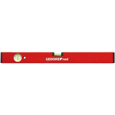 Image de GEDORE RED R94100051 Niveau à bulle en acier inoxydable 300 mm avec 2 fioles, aluminium 3301422