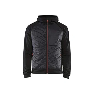 Afbeelding van Blaklader Hybride sweater 3463 2526 Zwart/Rood L