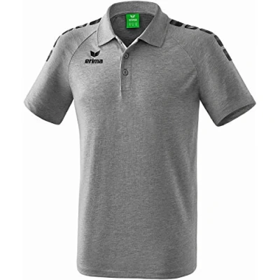 Afbeelding van Essential 5 C polo grey melange/zwart / 164