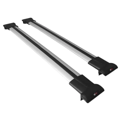 Afbeelding van accessorypart Compatibel met MG ZS 2018 2024 FLY model dakdragers railing auto bagagedrager grijs aluminium 2 stangen