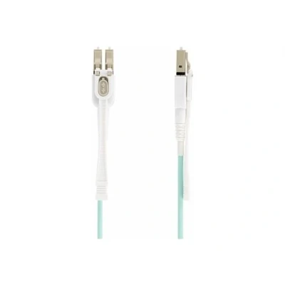Afbeelding van Kabels: Fiber: Fiber Patchcables: StarTech.com 450FBLCLC10PP Glasvezel kabel LOMM Aqua kleur