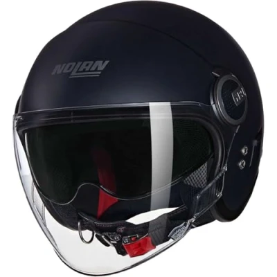 Afbeelding van N21 VISOR 06 CLASSICO 302 M MOTORHELM ZWART OPEN FACE
