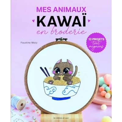Afbeelding van MES ANIMAUX KAWAI EN BRODERIE