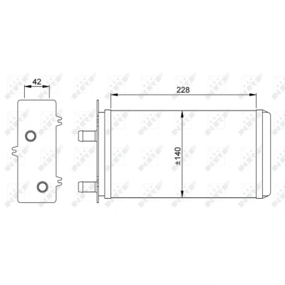 Afbeelding van NRF 53214 Warmtewisselaar