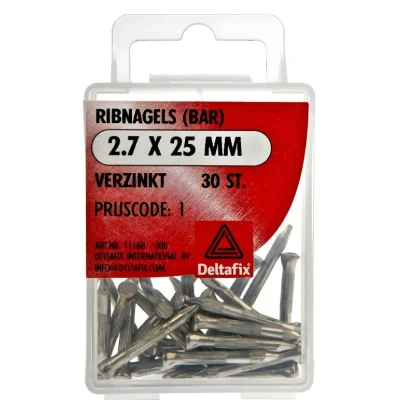 Afbeelding van Ribnagel bar verzinkt 25mm