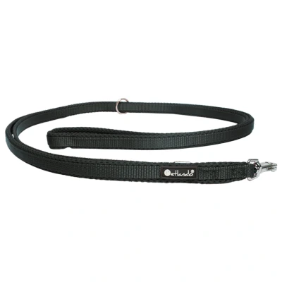 Afbeelding van Petlando Trainingslijn Mesh Zwart Hondenriem 300x3 cm