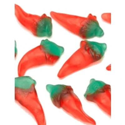 Afbeelding van Rubberen snoepjes klaar kruidige chilipepers 1 K