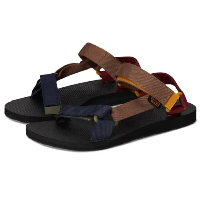 Afbeelding van Teva Original Universal Outdoorsandalen, Heren, Maat: 45.5, Total eclipse multi Textiel