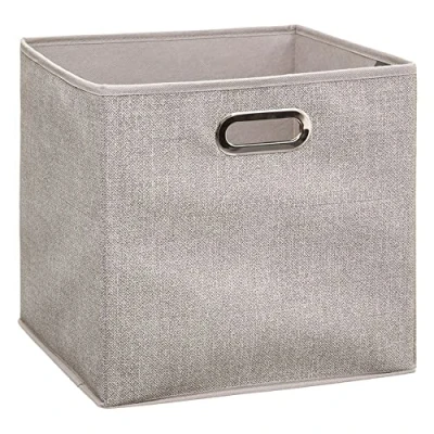 Afbeelding van Multi functionele Kist 5five Beige Stof (31 x 31 cm)