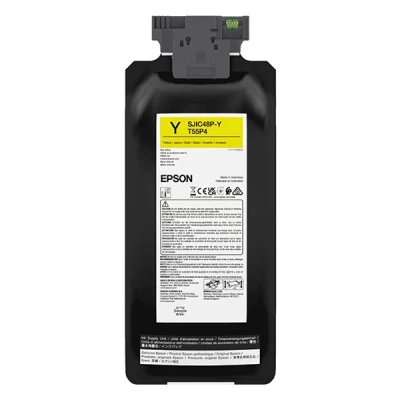 Image de Epson T55P4 480 ml jaune original boîte cartouche d&#039;encre pour ColorWorks CW C8000