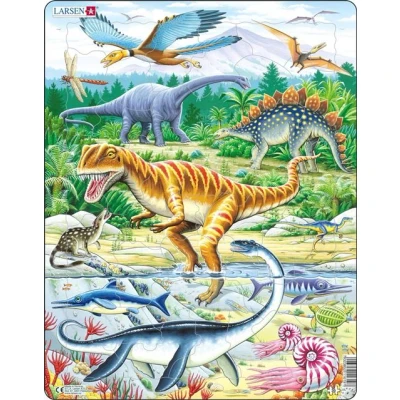 Image de Larsen puzzle Maxi Dinosaures 35 pièces