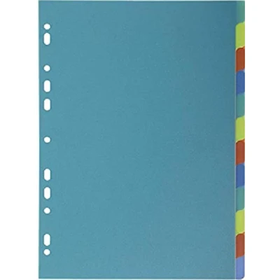 Afbeelding van Intercalaires poplypropylene recycle 30x100e forever 6 positions a4