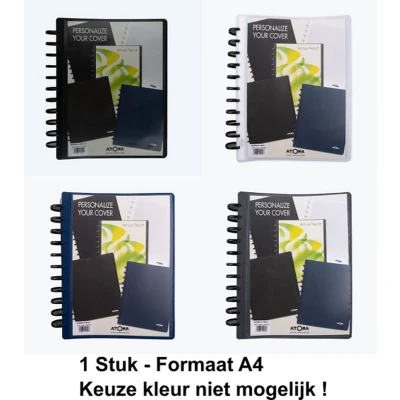 Afbeelding van Atoma Showalbum, Voor Ft A4, Uit Pp, Met 60 Tassen, Personaliseerbaar Presentatiesysteem