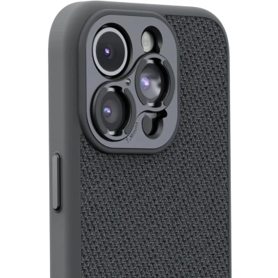 Afbeelding van Shiftcam Camera Hoesje S.Mount iPhone 15 Pro Ingebouwde Aluminium Lensbevestiging Valbestendige Bescherming tot 2 Meter Compatibel met Qi en MagSafe Opladen