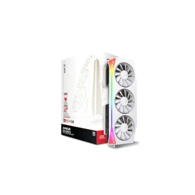 Afbeelding van XFX Mercury AMD Radeon RX 9070XT OC White Magnetic Air Edition Videokaart 16 GB GDDR6 PCI Express 5.0 x16 1x HDMI, 3x DisplayPort