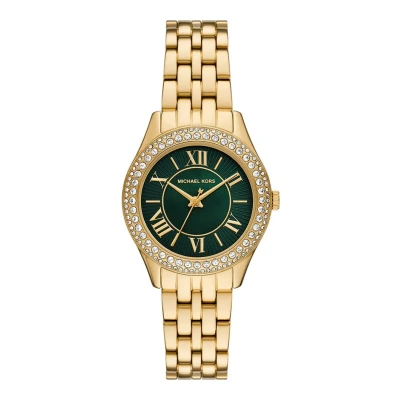 Afbeelding van Michael Kors dames Harlowe horloge MK4870 in de kleur Goud