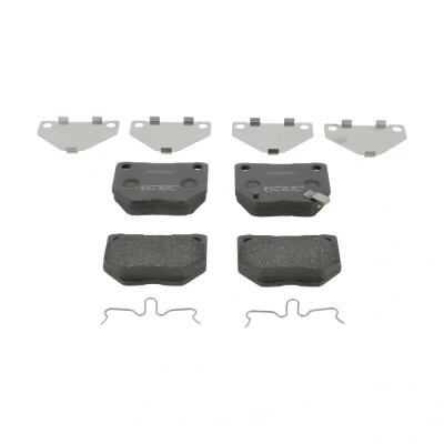 Image de 4 plaquettes de frein ferodo fdb1372