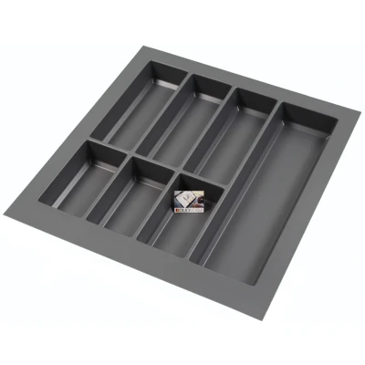 Afbeelding van Bestekbak Antraciet, 450 500 mm