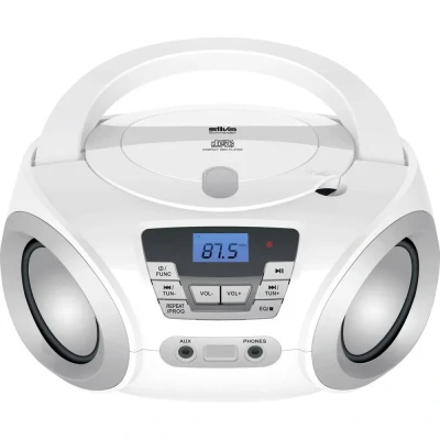 Afbeelding van Silva Schneider PCD 19.1 Radio/CD speler VHF (FM) AUX, CD Wit