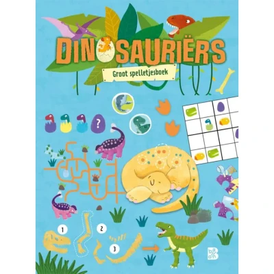 Afbeelding van Dinosauriërs 1 Dinosauriërs: Groot spelletjesboek