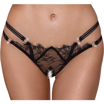Afbeelding van Cottelli Rio Kruisloze String Zwart