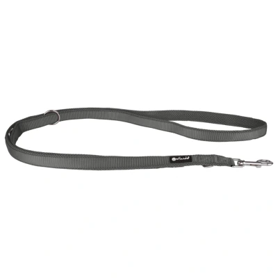 Afbeelding van Petlando Trainingslijn Mesh Antraciet Hondenriem 300x3 cm